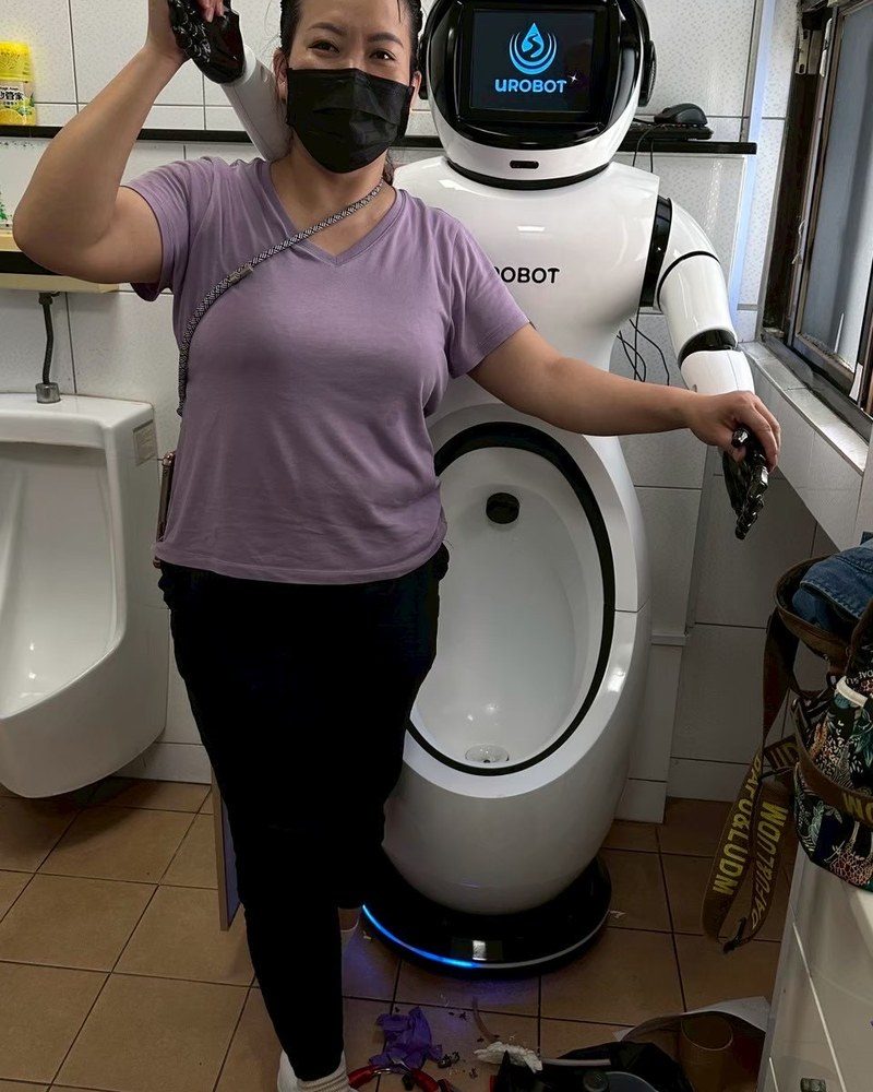 Engineer with the upgraded Gen-1 unit